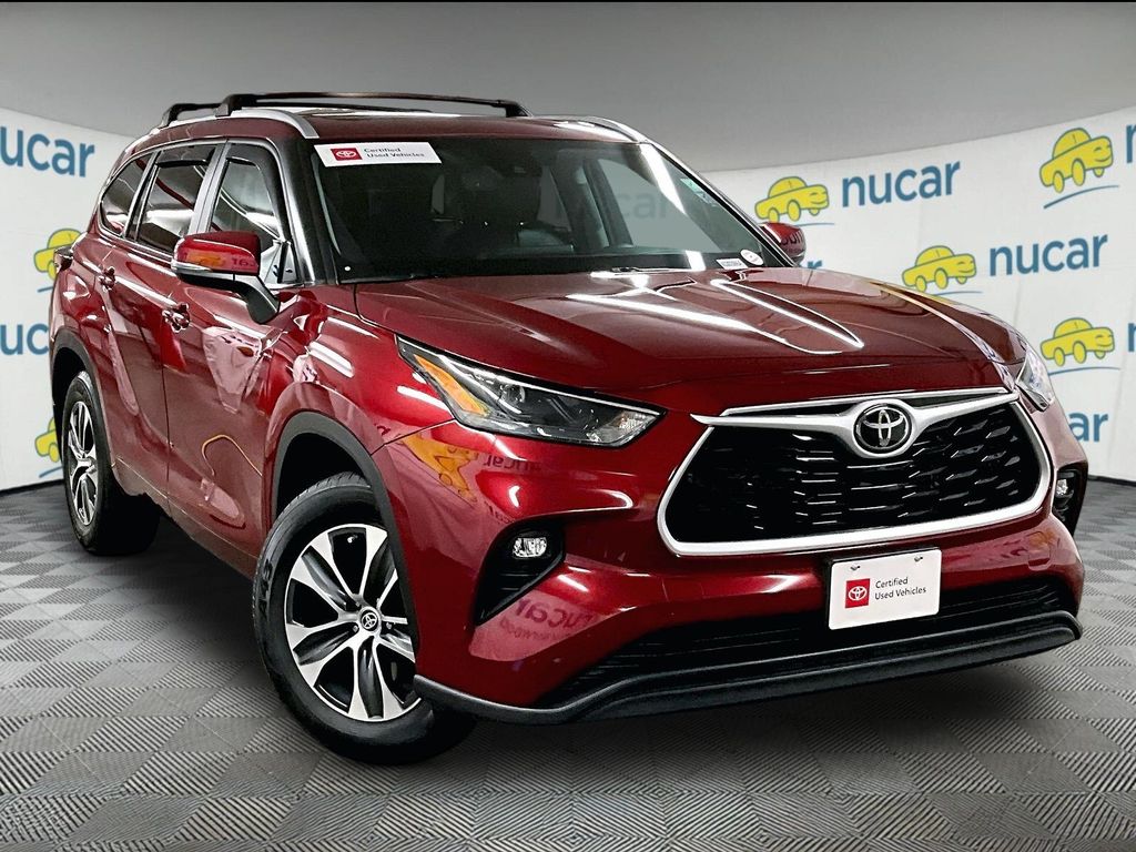 Red (Ruby Flare Pearl) 2024 Toyota Highlander SUV / Crossover All-Wheel Drive 8-Speed Automatic