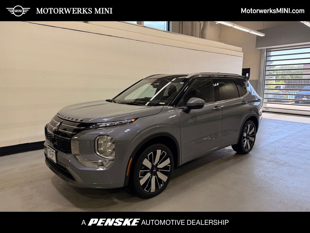 Blue 2025 Mitsubishi Outlander SEL FWD SUV / Crossover Front-Wheel Drive Continuously Variable Transmission