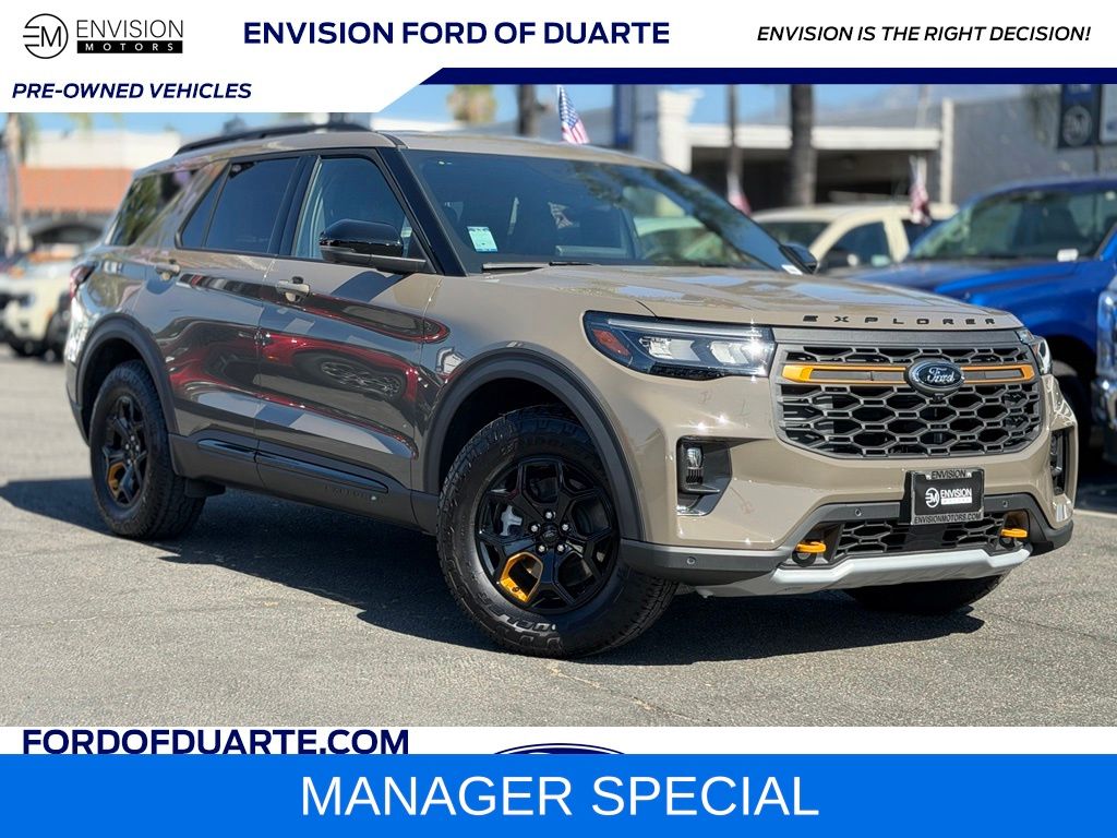 Gray 2026 Ford Explorer SUV / Crossover All-Wheel Drive Automatic