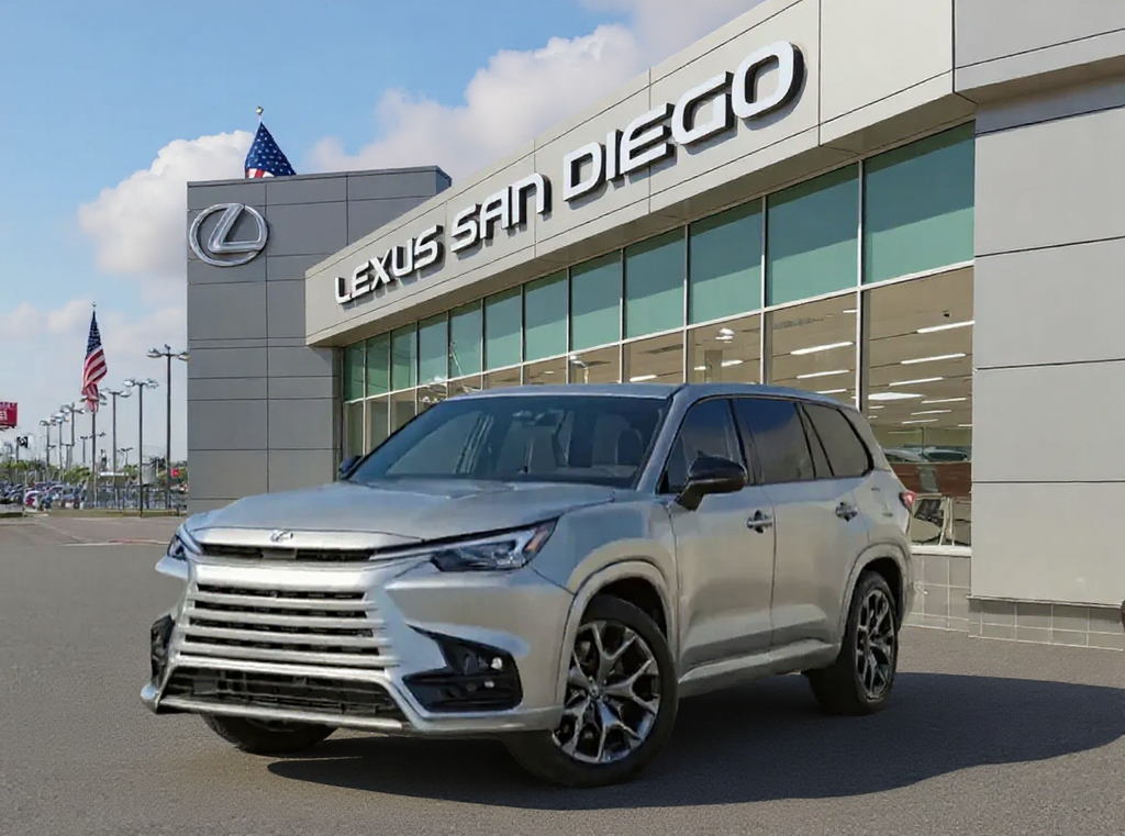 Celestial Silver Metallic 2025 Lexus TX Hybrid SUV / Crossover All-Wheel Drive 6-Speed Automatic
