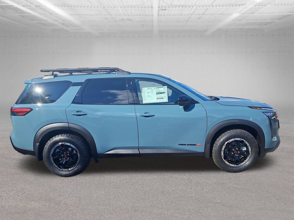 2026 Nissan Pathfinder Rock Creek Green at South Hills Kia