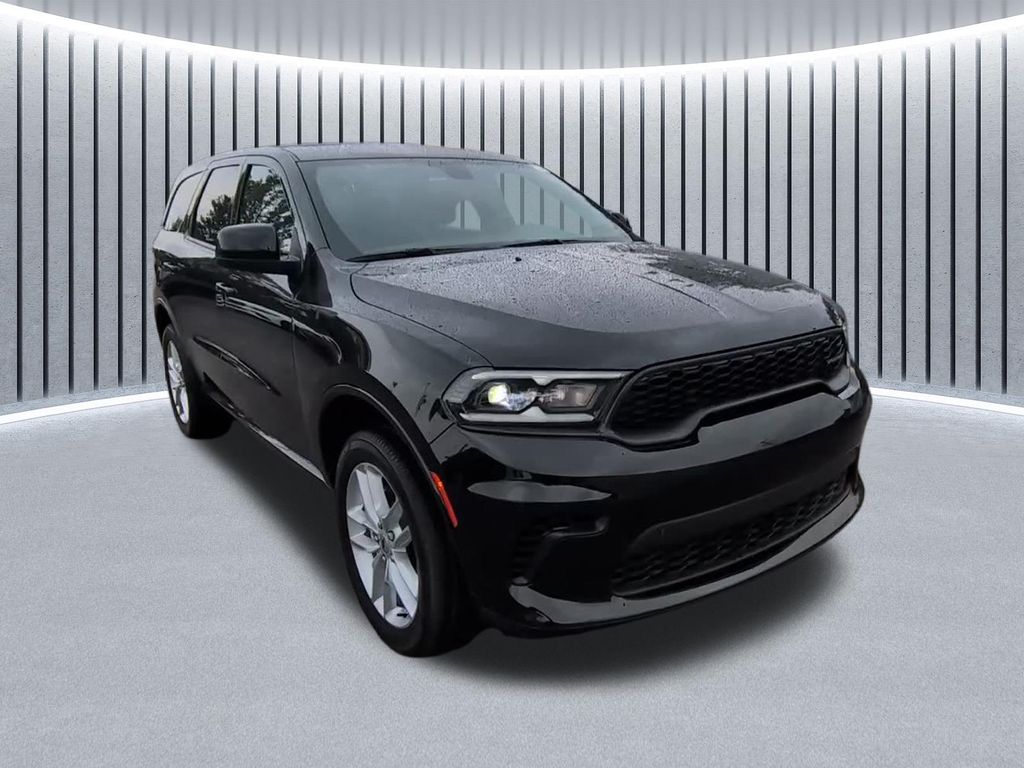 DB Black Crystal Clearcoat 2024 Dodge Durango SUV / Crossover All-Wheel Drive 8-Speed Automatic