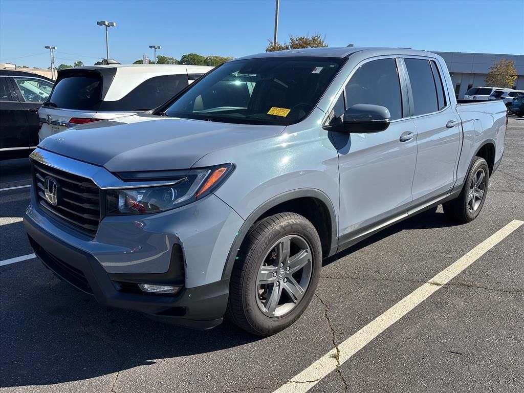 2022 Honda Ridgeline RTL AWD Pickup Truck All-Wheel Drive 9-Speed Automatic