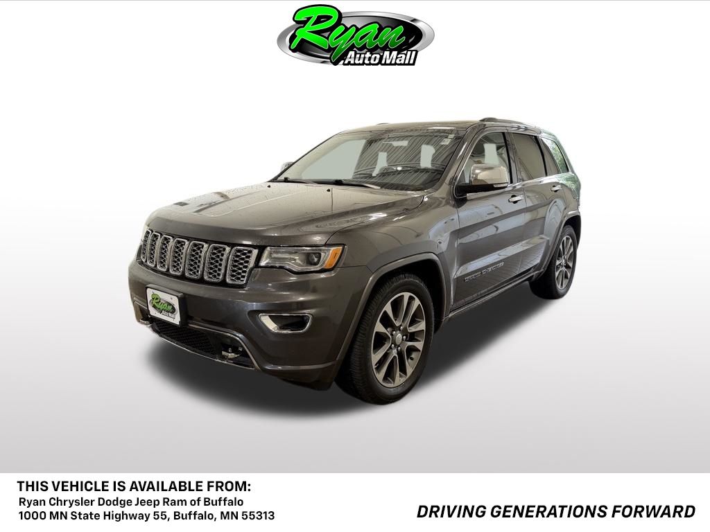 Gray (Granite Crystal Metallic Clearcoat) 2018 Jeep Grand Cherokee SUV / Crossover Four-Wheel Drive 8-Speed Automatic