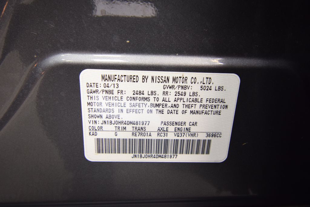 used 2013 INFINITI EX37 car, priced at $11,000