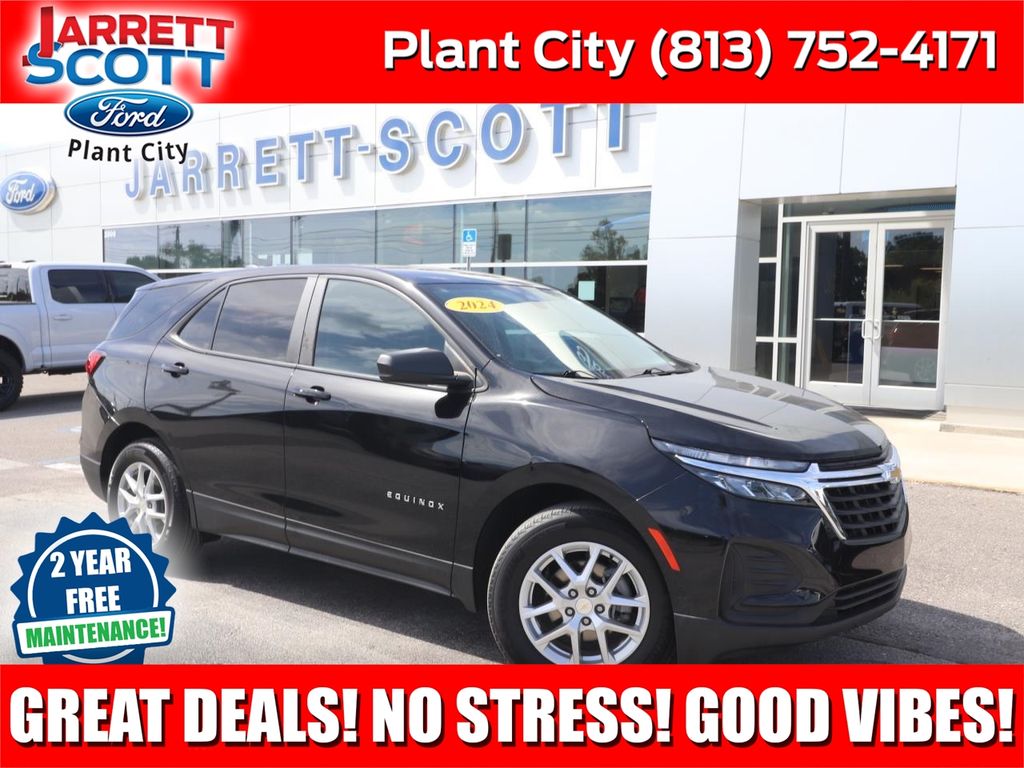 Mosaic Black Metallic 2024 Chevrolet Equinox SUV / Crossover Front-Wheel Drive 6-Speed Automatic Overdrive