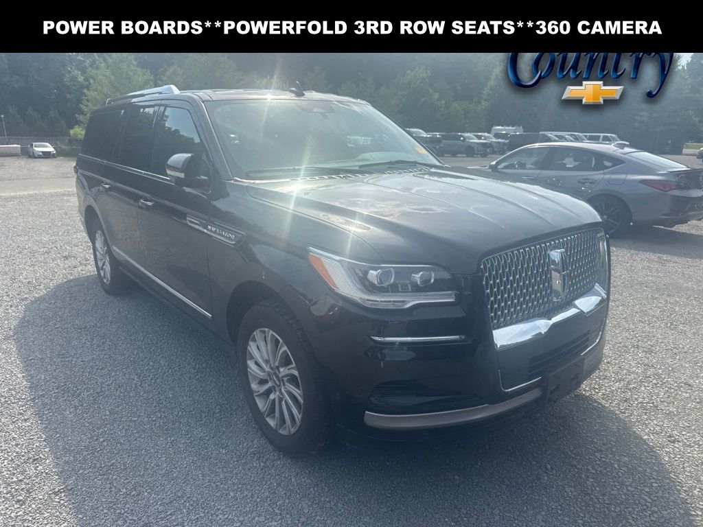Black Metallic 2024 Lincoln Navigator L Premiere 4WD SUV / Crossover Four-Wheel Drive Automatic
