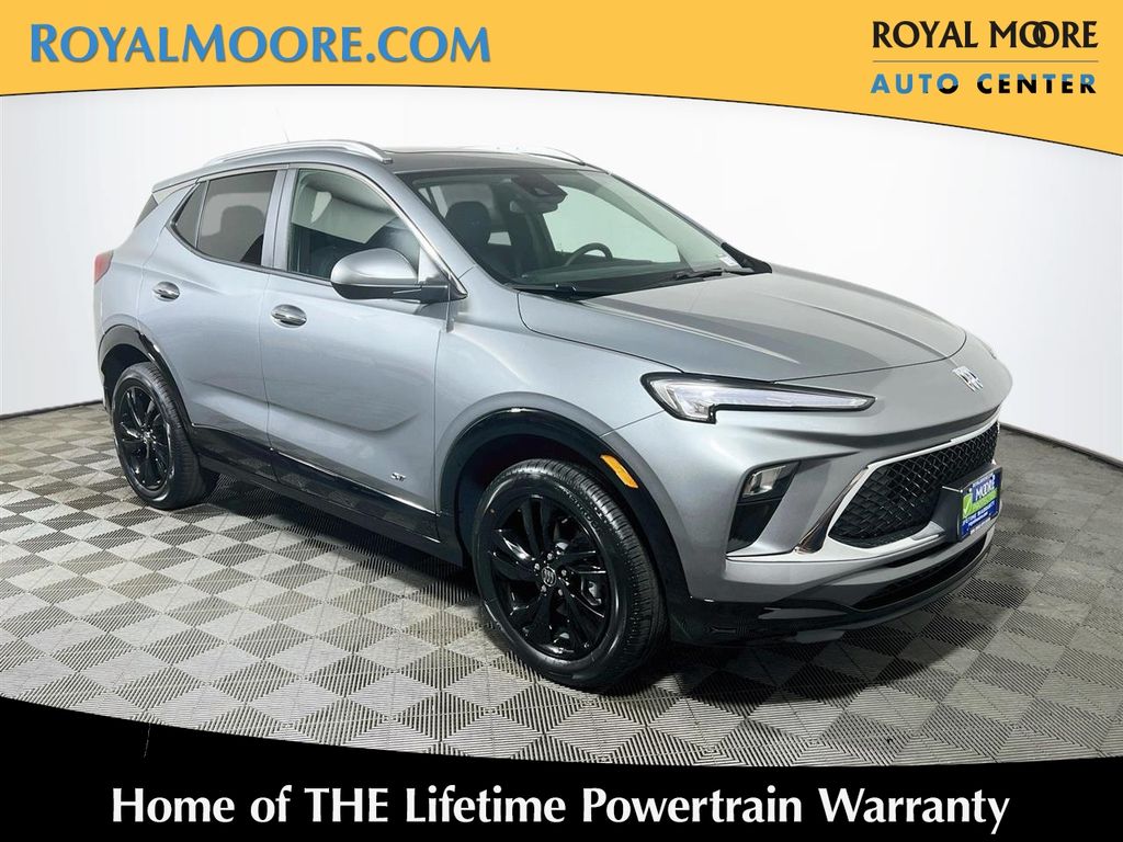 Moonstone Gray Metallic 2026 Buick Encore GX SUV / Crossover All-Wheel Drive 9-Speed Automatic