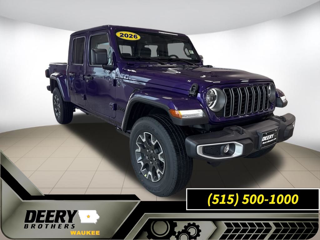 Reign 2026 Jeep Gladiator Sahara Crew Cab 4WD Pickup Truck Four-Wheel Drive 8-Speed Automatic