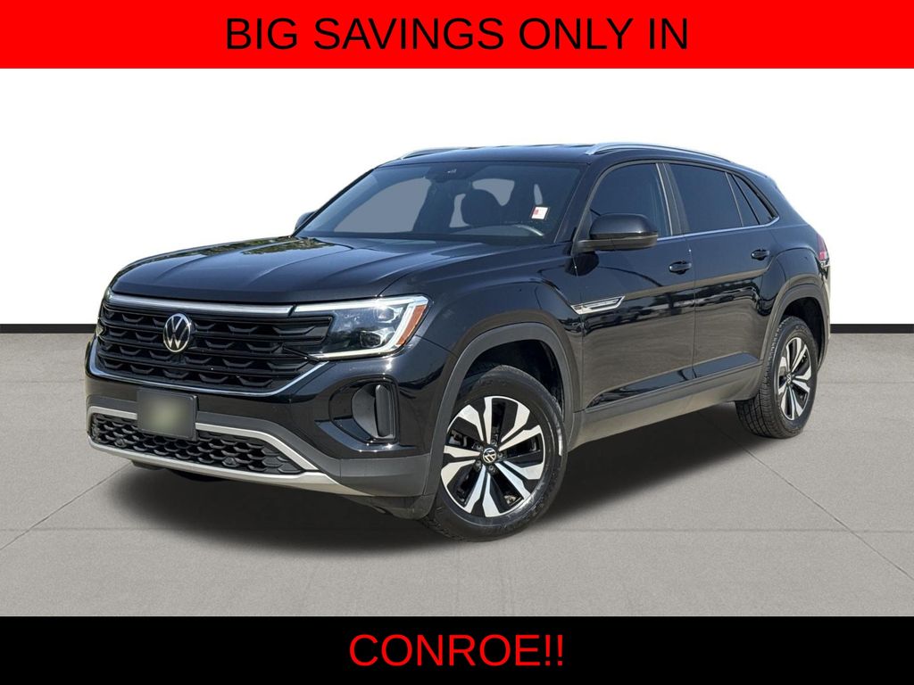 2024 Volkswagen Atlas Cross Sport 2.0T SE Black at DeMontrond Gulf Freeway