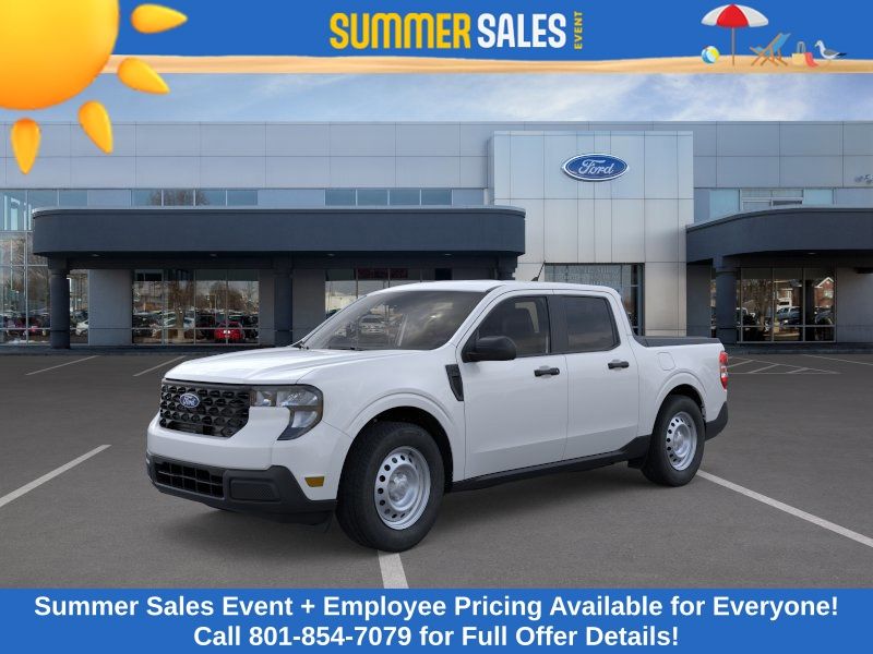 Oxford White 2026 Ford Maverick XL SuperCrew AWD Pickup Truck All-Wheel Drive Continuously Variable Transmission