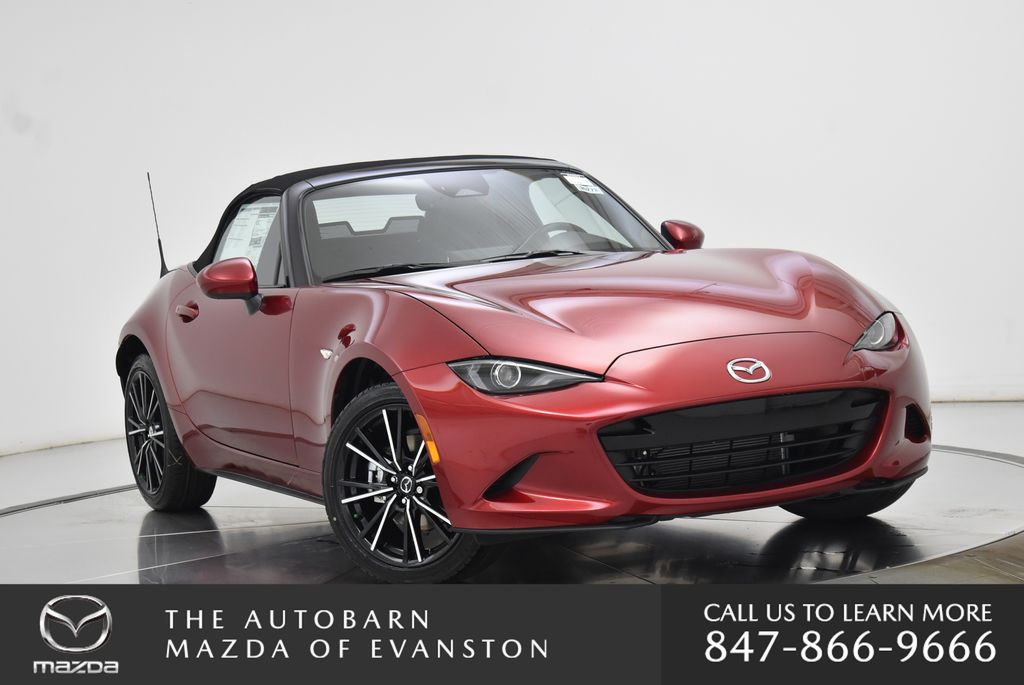 Soul Red Crystal Metallic 2026 Mazda MX-5 Miata Convertible Rear-Wheel Drive 6-Speed Manual