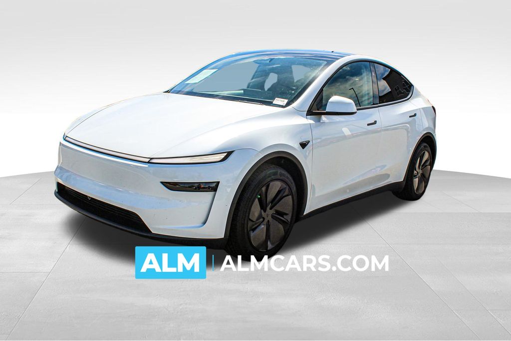 White 2026 Tesla Model Y Long Range RWD SUV / Crossover Rear-Wheel Drive 1-Speed Automatic
