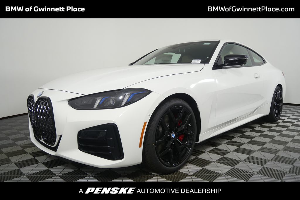 Alpine White 2027 BMW 4 Series Coupe Rear-Wheel Drive 8-Speed Automatic