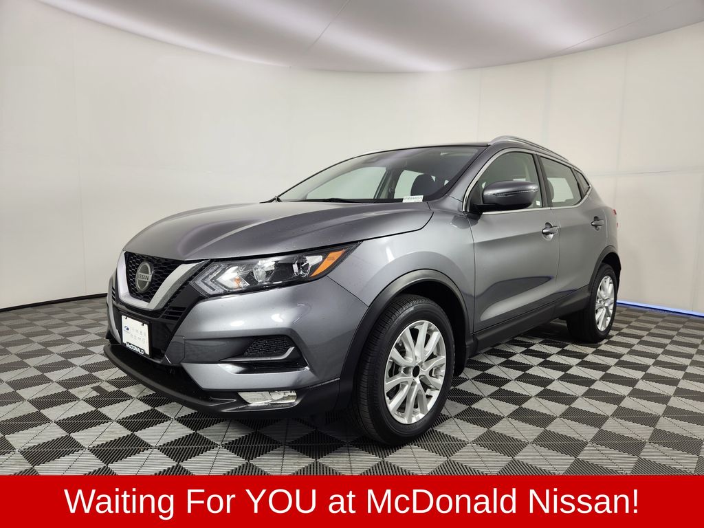 Gray (Gun Metallic) 2021 Nissan Rogue Sport SUV / Crossover All-Wheel Drive Continuously Variable Transmission