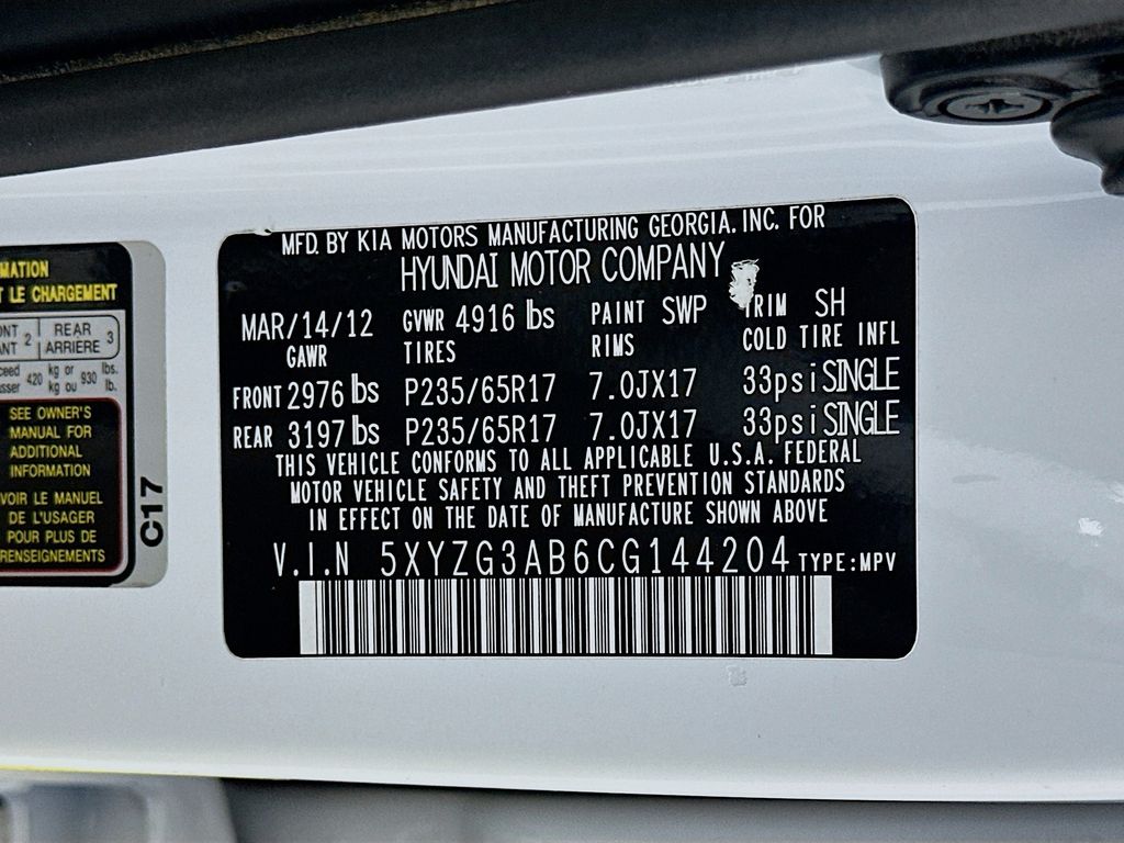 Thumbnail: 2012 Hyundai Santa Fe - 30