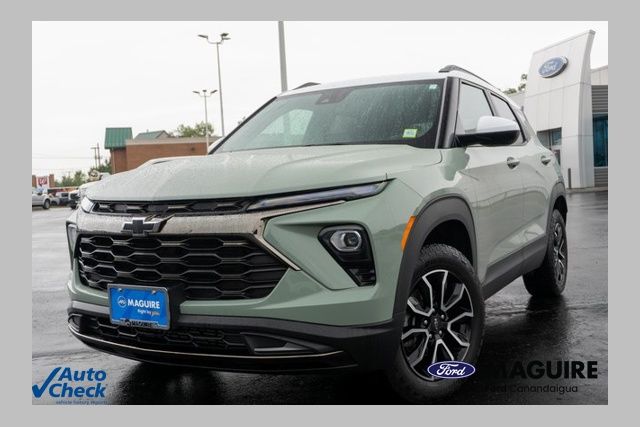 Green 2024 Chevrolet Trailblazer SUV / Crossover Four-Wheel Drive 9-Speed Automatic