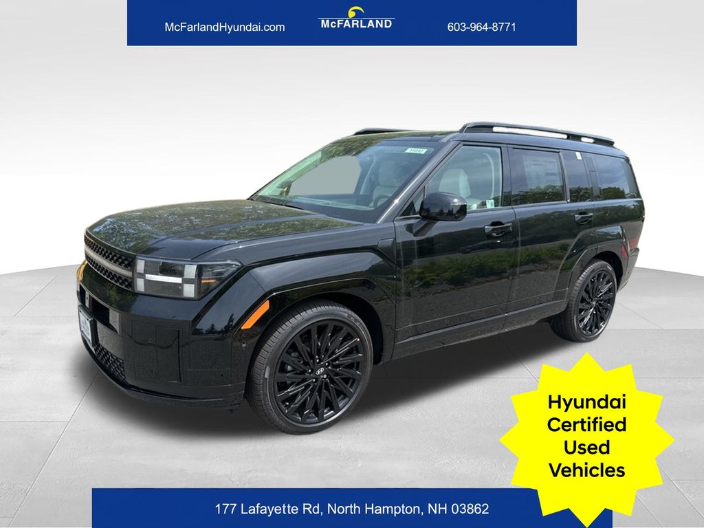 Phantom Black 2025 Hyundai Santa Fe SUV / Crossover All-Wheel Drive Automatic