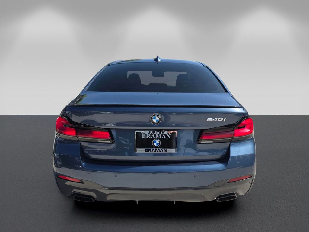 Certified Used 2023 Blue BMW 540i image 5