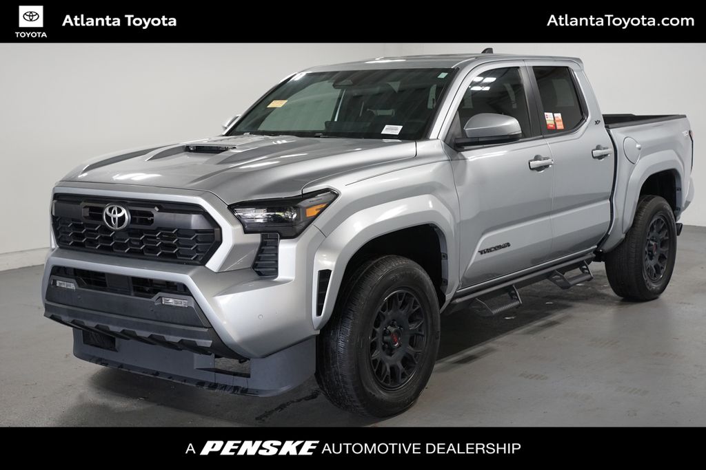 Celestial Silver Metallic 2024 Toyota Tacoma Pickup Truck Four-Wheel Drive 8-Speed Automatic