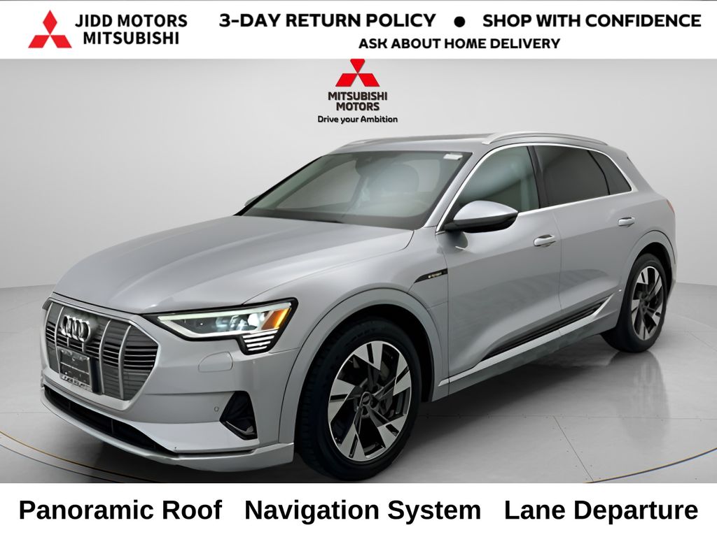 Silver Metallic 2022 Audi e-tron Premium quattro AWD SUV / Crossover All-Wheel Drive Automatic