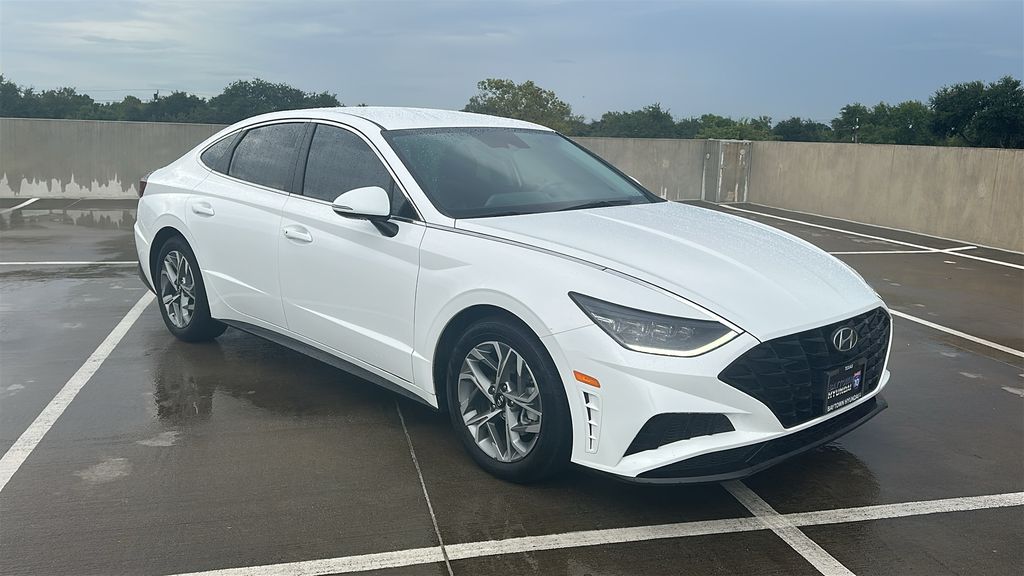 2023 Hyundai Sonata SEL White at Joe Myers Mazda Kia