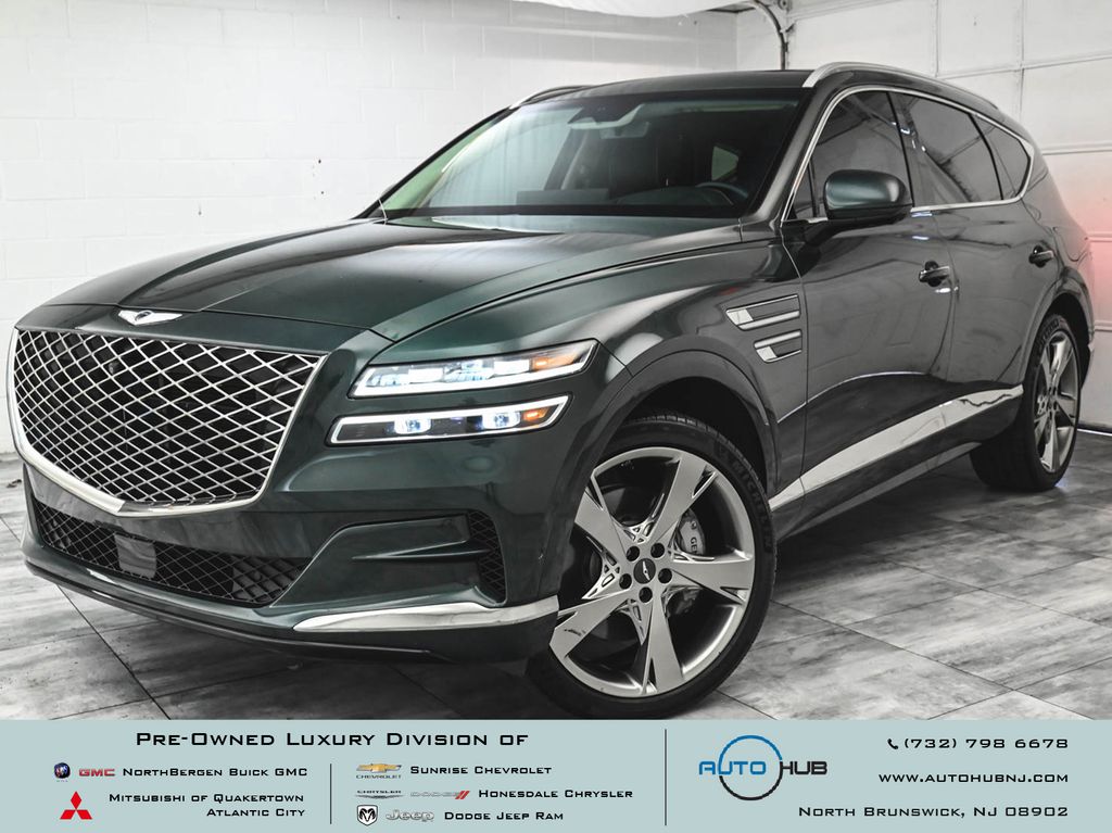 Cardiff Green 2024 Genesis GV80 SUV / Crossover  8-Speed Automatic