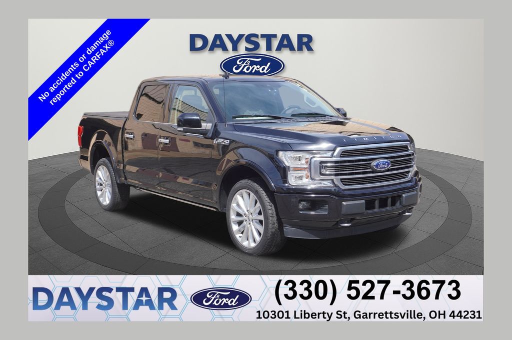 Black Metallic 2019 Ford F-150 Pickup Truck Four-Wheel Drive Automatic