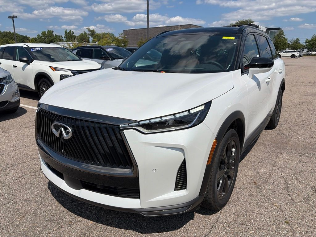 White 2027 INFINITI QX60 SUV / Crossover All-Wheel Drive 9-Speed Automatic