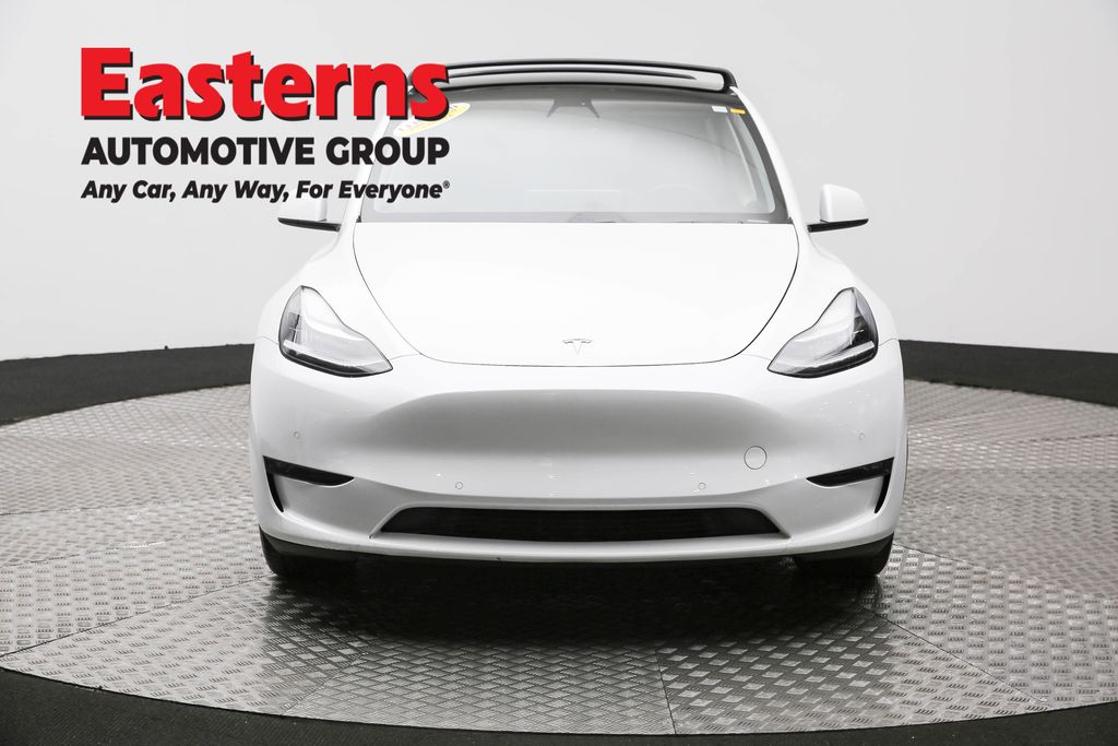 Used 2021 Tesla Model Y Long Range with VIN 5YJYGDEE0MF080398 for sale in White Marsh, MD