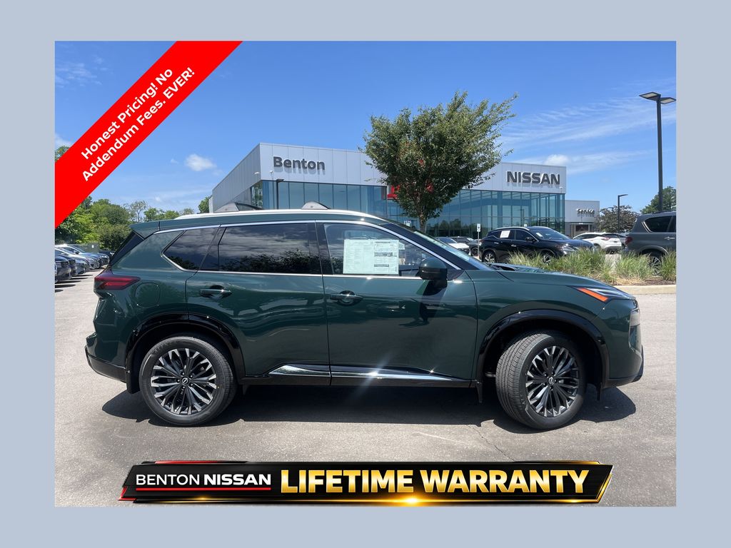 Black (Obsidian Green) 2026 Nissan Rogue SUV / Crossover All-Wheel Drive Continuously Variable Transmission