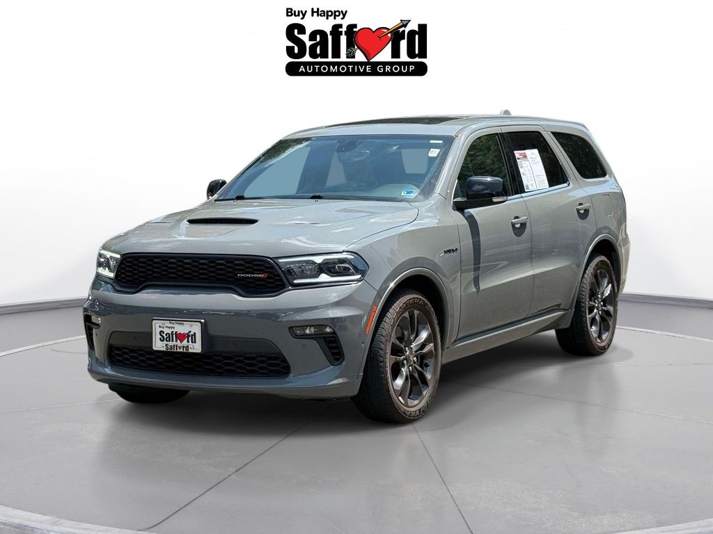 Gray Clearcoat 2022 Dodge Durango SUV / Crossover All-Wheel Drive 8-Speed Automatic