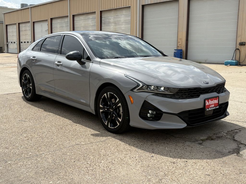 2021 Kia K5 GT-Line Gray at Classic Elite Chevrolet Sugar Land