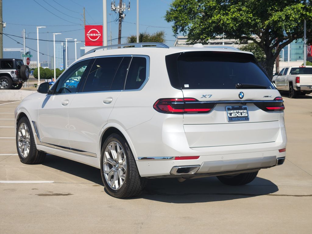 2023 BMW X7 xDrive40i White at Bayway Cadillac of The Woodlands