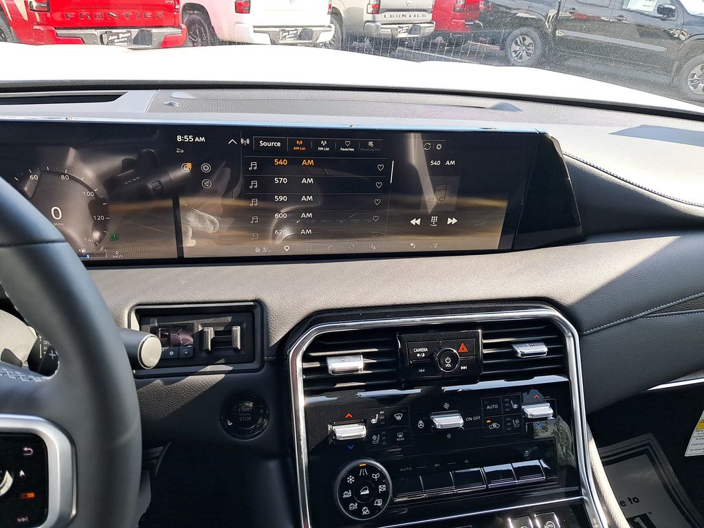 2026 Nissan Armada Platinum Reserve White at John Sisson Motors