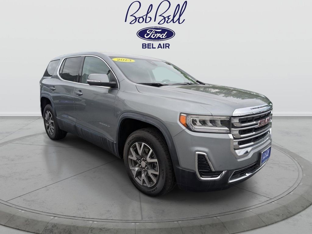 Sterling Metallic 2023 GMC Acadia SLE AWD SUV / Crossover Four-Wheel Drive 9-Speed Automatic
