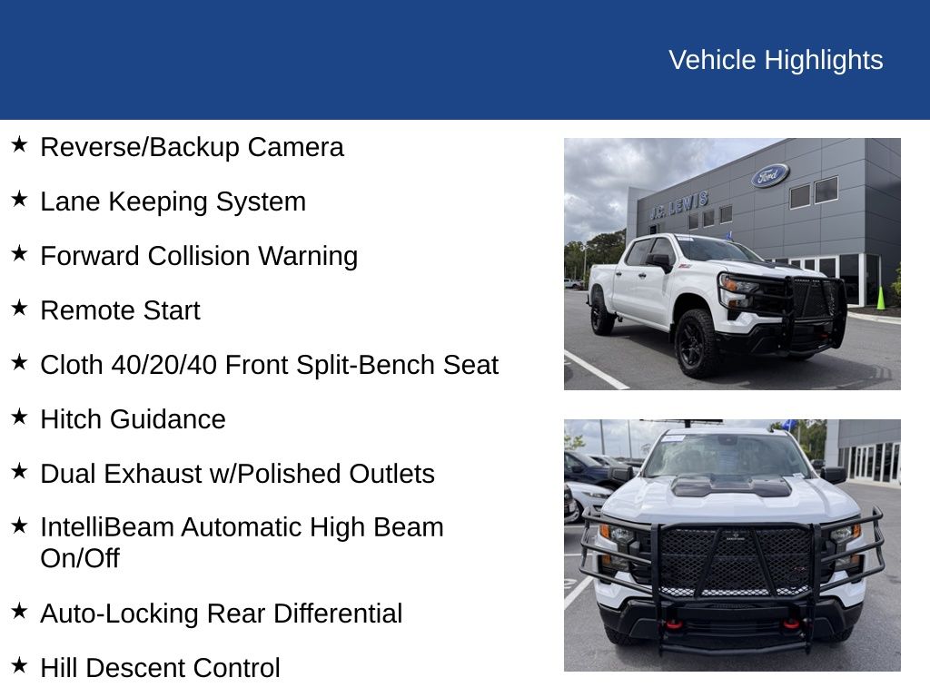 2024 Chevrolet Silverado 1500 Custom Trail Boss
