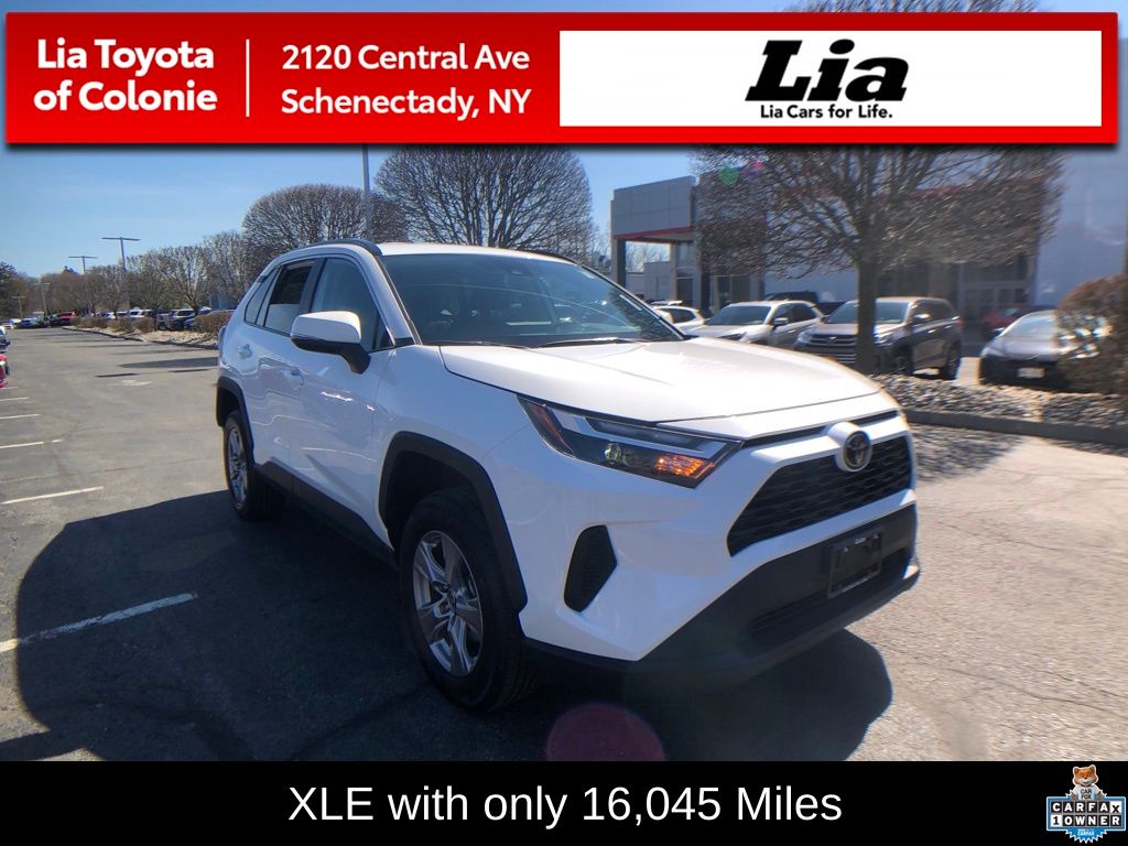 Ice Cap 2025 Toyota RAV4 XLE AWD SUV / Crossover All-Wheel Drive 8-Speed Automatic