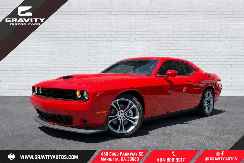 Torred Clearcoat 2022 Dodge Challenger Coupe Rear-Wheel Drive 8-Speed Automatic