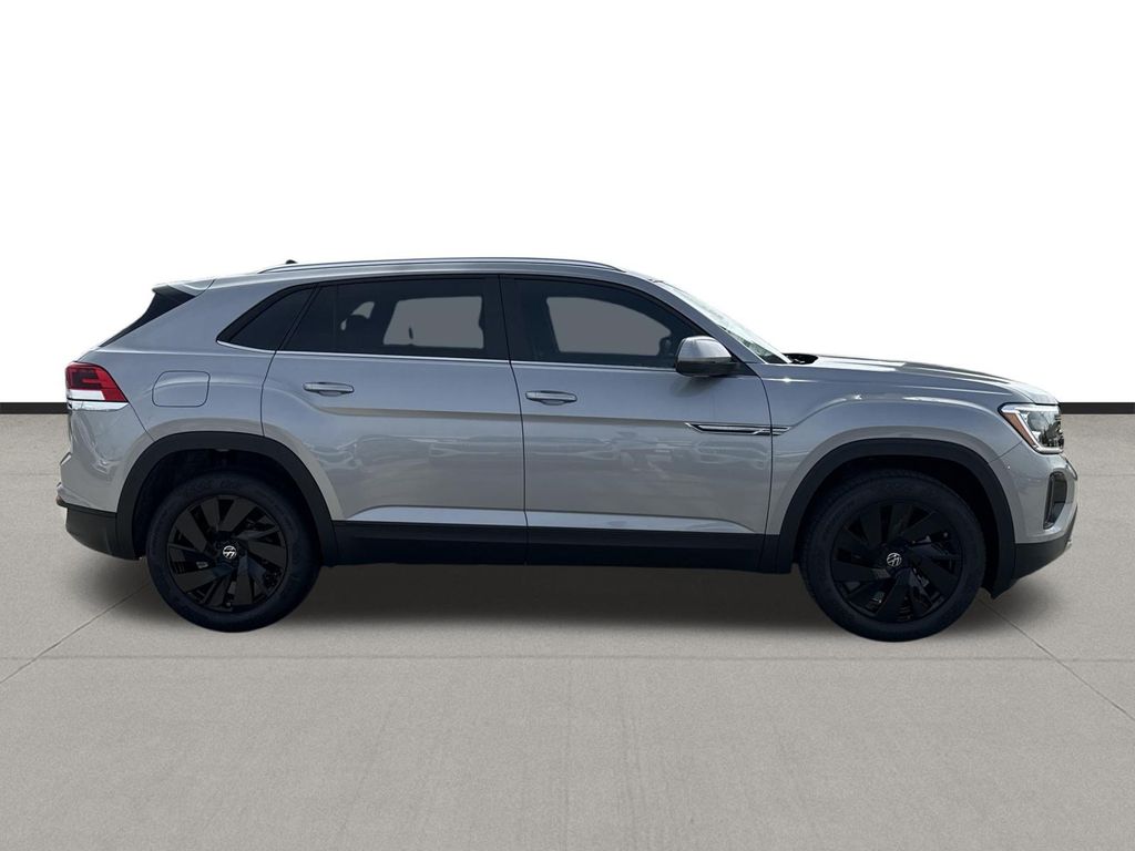 2026 Volkswagen Atlas Cross Sport 2.0T SE w/Technology Silver at DeMontrond Automotive Group
