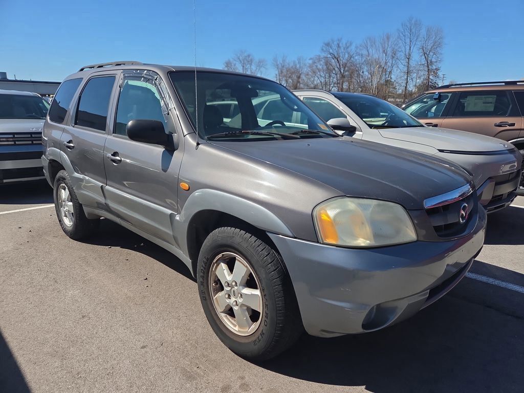 Gray 2002 Mazda Tribute ES V6 4WD SUV / Crossover Four-Wheel Drive 4-Speed Automatic Overdrive