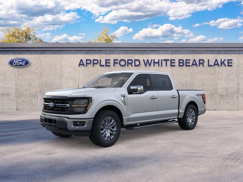 Silver Metallic 2026 Ford F-150 Pickup Truck Four-Wheel Drive Automatic