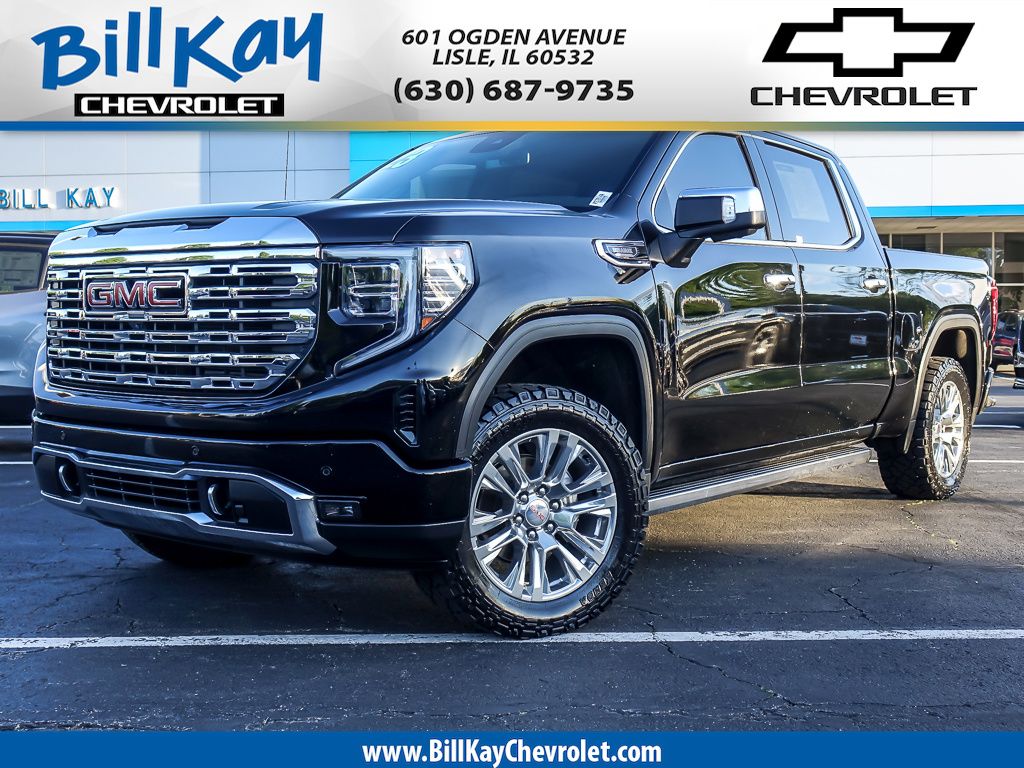 Onyx Black 2023 GMC Sierra 1500 Pickup Truck Four-Wheel Drive Automatic