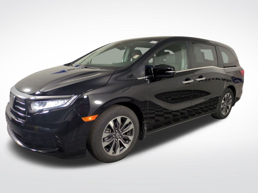 Crystal Black 2024 Honda Odyssey Minivan Front-Wheel Drive Automatic