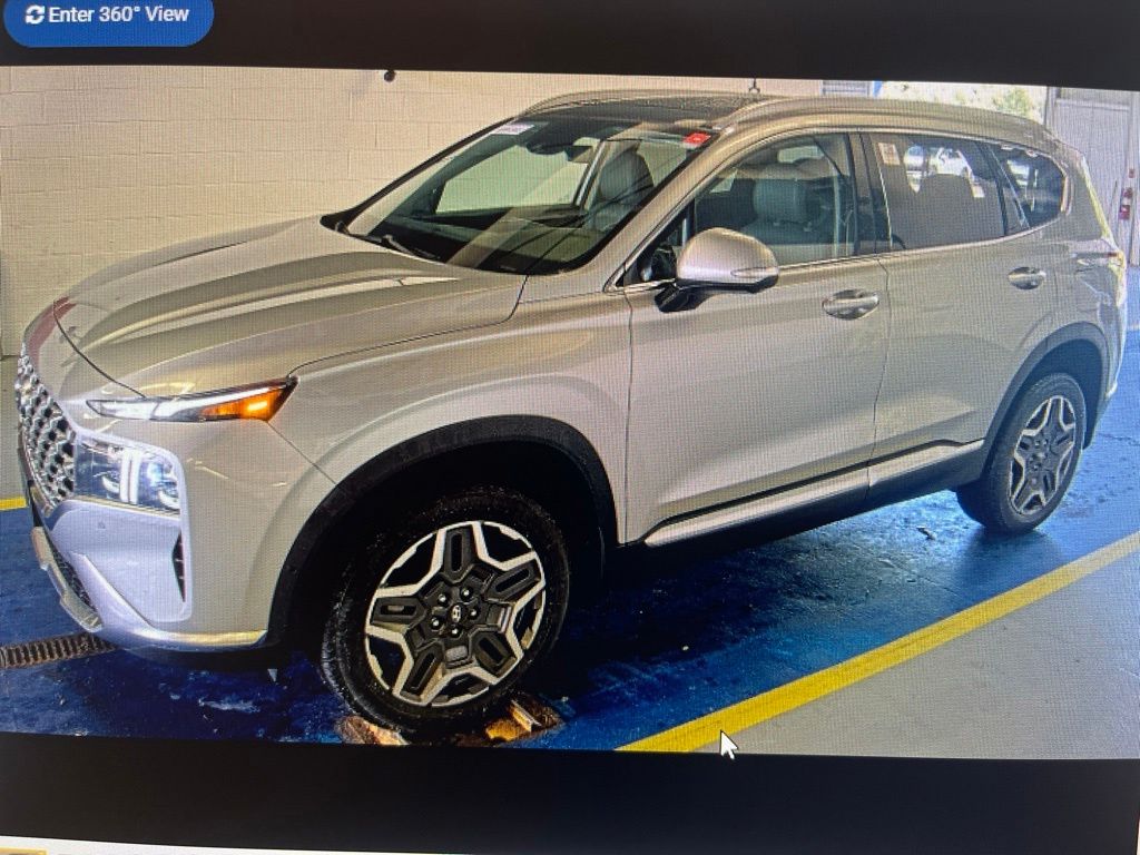 Shimmering Silver Pearl 2023 Hyundai Santa Fe SUV / Crossover All-Wheel Drive Automatic