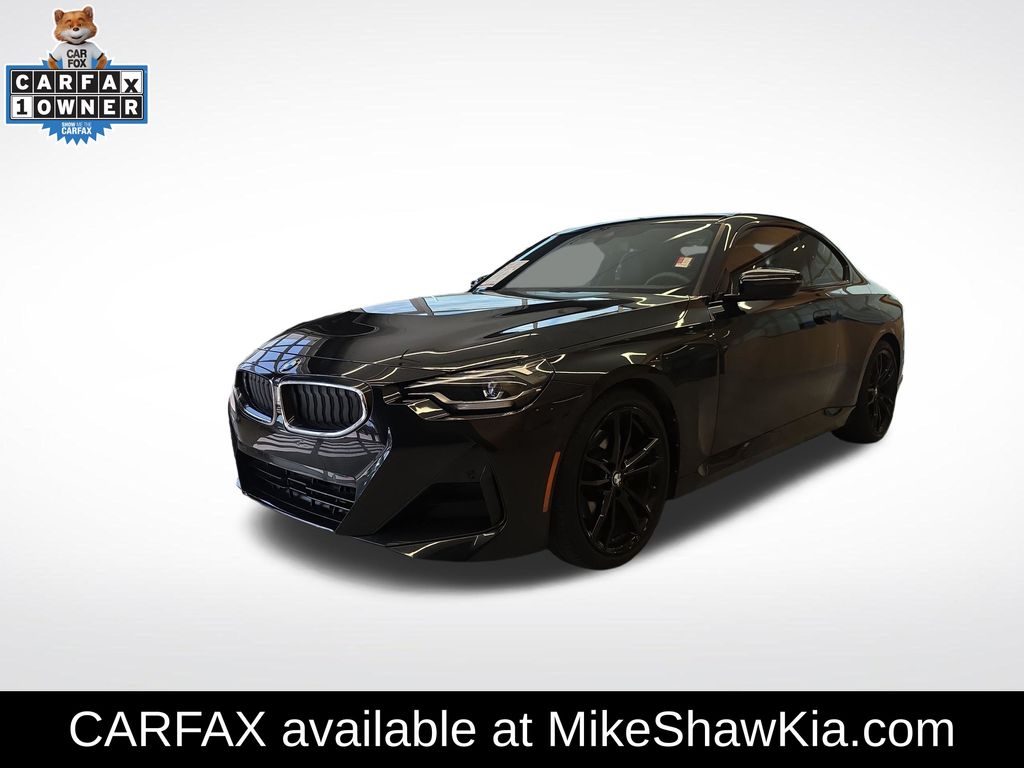 Black Sapphire Metallic 2023 BMW 2 Series Coupe Rear-Wheel Drive 8-Speed Automatic
