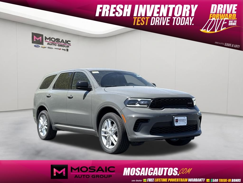 Destroyer Gray Clearcoat 2026 Dodge Durango GT AWD SUV / Crossover All-Wheel Drive 8-Speed Automatic