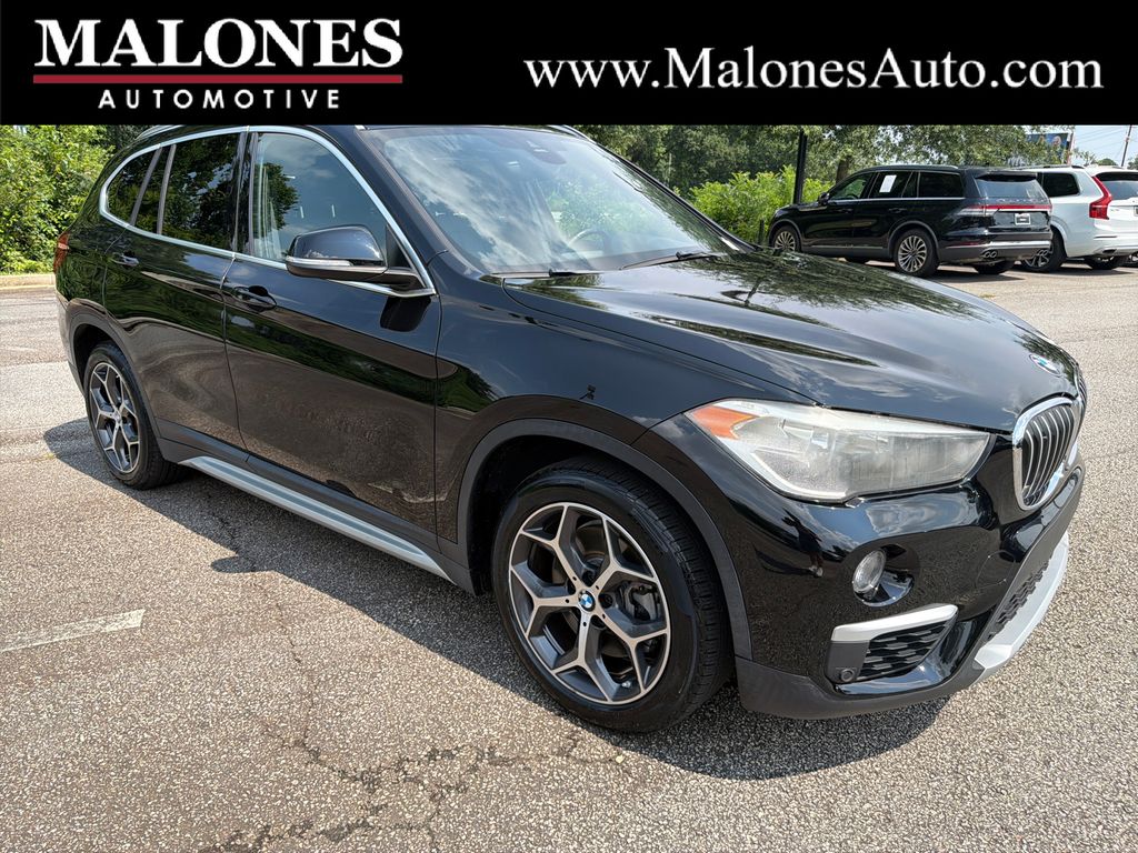 Jet Black 2019 BMW X1 SUV / Crossover Front-Wheel Drive 8-Speed Automatic