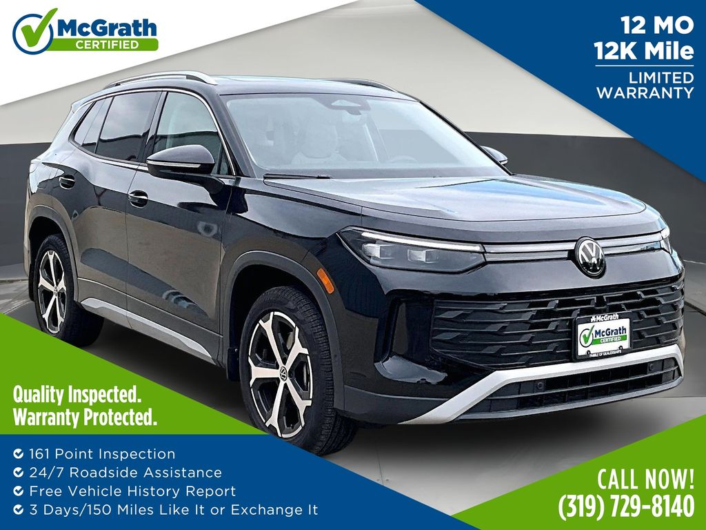 Deep Black 2025 Volkswagen Tiguan SUV / Crossover All-Wheel Drive 8-Speed Automatic