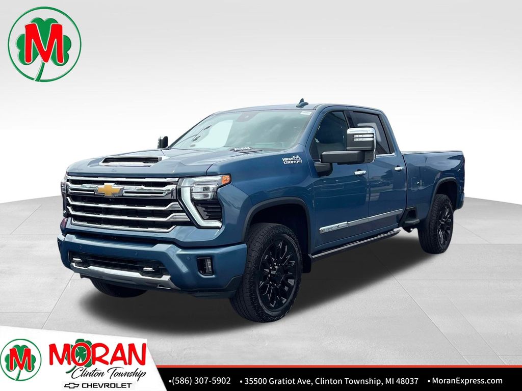 Lakeshore Blue 2024 Chevrolet Silverado 2500HD Pickup Truck Four-Wheel Drive Automatic